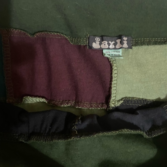 Jayli Hippie Skirt, Bohemian Style, Earthy Tones, Size Large - Picture 5 of 10